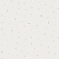 Обои детские Alessandro Allori Dolce Vita 2410-6 Винил на флизелине (1.06*10,05) Серый/Разноцветный, Звезды — фото 1, Обои для стен