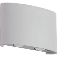 Настенный светильник Crystal Lux CLT 023W2 WH Белый — фото 1, Бра