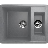 Кухонная мойка Ulgran Classic U-106-342 Графит — фото 1, Кухонные мойки