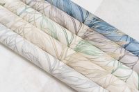 Обои Артекс Хлоя 10708-04 Винил на флизелине (1,06*10,05) Коричневый/Золото, Листья — фото 4, Обои для стен