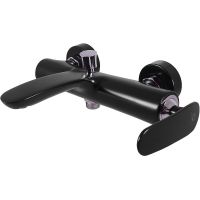 Смеситель для ванны Rav Slezak Tigris TG154.5CMATC Черный матовый Хром — фото 1, Смеситель для ванны