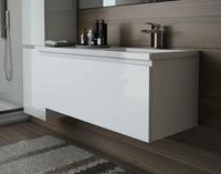 Товар: Тумба с раковиной Эстет Dallas Luxe 120 R ФР-00001931 подвесная Белая - фото 6 Тумба с раковиной Эстет Dallas Luxe 120 R ФР-00001931 подвесная Белая — фото 6, Тумбы с раковиной