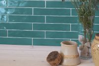 Керамическая плитка Amadis Boston Agua Marine настенная 5х25 см — фото 3, Керамическая плитка