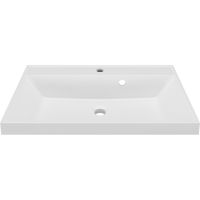 Раковина Paola Alba 70 Белая глянцевая — фото 2, Раковины