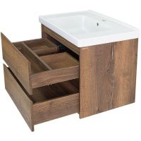 Товар: Тумба с раковиной Brevita Dallas 60 УТ000012648 подвесная Дуб Галифакс олово - фото 5 Тумба с раковиной Brevita Dallas 60 УТ000012648 подвесная Дуб Галифакс олово — фото 5, Мебель для ванной