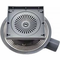 Душевой трап Pestan Confluo Standard 13000152 с решеткой Черный Золото глянец — фото 3, Трапы для душа