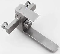 Смеситель для ванны Frap H802 F32802 универсальный Нержавеющая сталь — фото 3, Смеситель для ванны