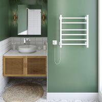 Товар: Электрический полотенцесушитель Ника Step-2 60/40 Белый матовый - фото 3 Электрический полотенцесушитель Ника Step-2 60/40 Белый матовый — фото 3, Электрические полотенцесушители