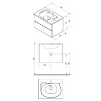 Товар: Тумба под раковину Ravak Rosa II 76 X000001293 подвесная Белая - фото 8 Тумба под раковину Ravak Rosa II 76 X000001293 подвесная Белая — фото 8, Тумбы под раковину