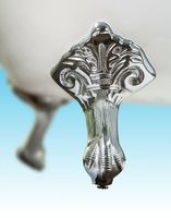 Чугунная ванна Elegansa Schale 170x75 Н0000012 ножки Хром — фото 6, Ванны