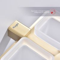 Товар: Стакан для зубных щеток Raglo R301.08.03 двойной Золото матовое - фото 4 Стакан для зубных щеток Raglo R301.08.03 двойной Золото матовое — фото 4, Стаканы для зубных щеток