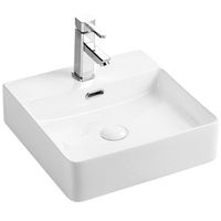 Раковина WeltWasser Elbach 2177 42 10000003862 Белый глянец — фото 1, Раковины накладные