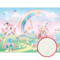 Фреска детская Ortograf Little Friends 34395 Фактура флок FLK Флизелин (4*3) Разноцветный, Мультимедия арт-34395 (флок FLK) — фото 1, Фрески