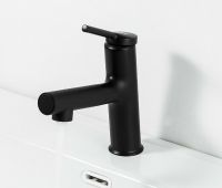 Товар: Смеситель для раковины Gappo G1052-76 Черный матовый - фото 3 Смеситель для раковины Gappo G1052-76 Черный матовый — фото 3, Смесители