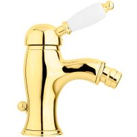 Смеситель для биде Cezares Elite ELITE-BSM1-03/24-Bi Золото 24 карат — фото 1, Смесители