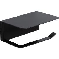 Товар: Держатель туалетной бумаги Aquanet Магнум 336613 Черный матовый - фото 1 Держатель туалетной бумаги Aquanet Магнум 336613 Черный матовый — фото 1, Держатели туалетной бумаги