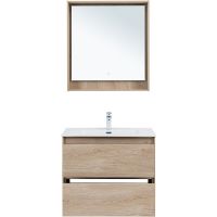 Товар: Тумба под раковину Aquanet Милан 80 336384 подвесная Дуб светлый - фото 17 Тумба под раковину Aquanet Милан 80 336384 подвесная Дуб светлый — фото 17, Тумбы под раковину