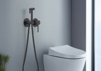 Гигиенический душ со смесителем Aquatek Европа Черный матовый арт-AQ1319MB — фото 3, Гигиенические души