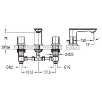 Смеситель для раковины Cezares City Хром арт-CITY-BLS-01 — фото 2, Смесители для раковины