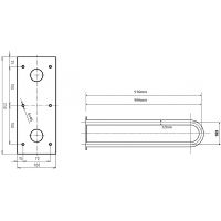 Товар: Поручень Bemeta Help 301102991 Нержавеющая сталь - фото 4 Поручень Bemeta Help 301102991 Нержавеющая сталь — фото 4, Поручни для ванной