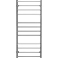 Водяной полотенцесушитель Terminus Аврора П12 500x1200 4670078543929 Хром, нижнее подключение, G 1/2" ВР — фото 2, Водяные полотенцесушители