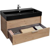 Тумба под раковину Jacob Delafon Vivienne 120 EB1669-E75-E75 подвесная Дуб давос натуральный — фото 4, Тумбы под раковину