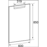 Зеркало Roca The Gap 60 ZRU9302688 с подсветкой с системой антизапотевания — фото 7, Мебель для ванной
