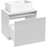 Товар: Тумба под раковину Runo Бари 50 00-00001472 подвесная Белая - фото 4 Тумба под раковину Runo Бари 50 00-00001472 подвесная Белая — фото 4, Тумбы под раковину