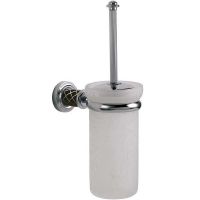 Ершик для унитаза Boheme Murano 10913-CH-CR Хром Шоколад — фото 1, Ершики для унитаза