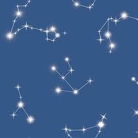 Обои детские Andrea Rossi Kids Land 54264-2 Винил на флизелине (1,06*10,05) Синий, Звезды — фото 1, Обои для стен