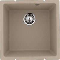 Кухонная мойка Ulgran Quartz Underground 400-03 Десерт — фото 1, Кухонные мойки