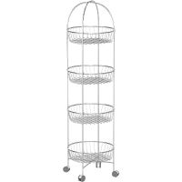 Тележка для кухни Tekno-tel MG002 Хром — фото 1, Аксессуары для кухни