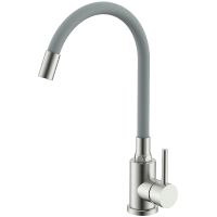 Смеситель для кухни Splenka S201.4407.05 Сатин Серый — фото 1, Смесители для кухни