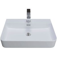 Раковина Grossman 60 GR-3036 Белая — фото 2, Раковины накладные