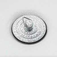 Донный клапан Frap F64 Хром — фото 6, Донные клапаны