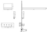 Товар: Душевая система Boheme Fusion 130-2-MW Белая матовая - фото 2 Душевая система Boheme Fusion 130-2-MW Белая матовая — фото 2, Душевое оборудование. Душевая программа