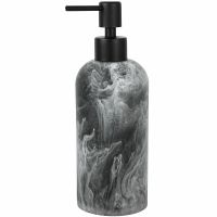 Дозатор для жидкого мыла WasserKRAFT Neime K-1999 Черный Белый — фото 1, Дозаторы