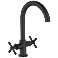 Комплект смесителей Orange Mia M34-381b Черный — фото 3, Готовые комплекты для ванной комнаты