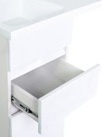 Товар: Тумба под раковину Orange Optima 100 OP-40TUW Белый глянец - фото 2 Тумба под раковину Orange Optima 100 OP-40TUW Белый глянец — фото 2, Мебель для ванной