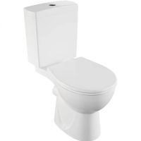 Унитаз компакт Norm Nord Duroplast 9845B099-7202 с бачком и сиденьем Микролифт — фото 1, Унитазы