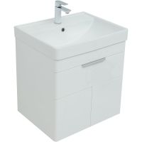 Товар: Тумба с раковиной Aquanet Ирис new 60 312425 подвесная Белый глянец - фото 5 Тумба с раковиной Aquanet Ирис new 60 312425 подвесная Белый глянец — фото 5, Тумбы с раковиной