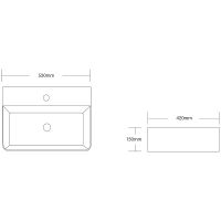 Раковина Ceruttispa 52 CR0094 СТ9603 Белая — фото 5, Раковины накладные