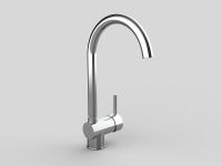 Смеситель для кухни GPD Espina MTE70 Хром — фото 2, Смесители