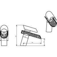 Товар: Смеситель для раковины Boheme Hypnose 231-G Золото - фото 2 Смеситель для раковины Boheme Hypnose 231-G Золото — фото 2, Смесители