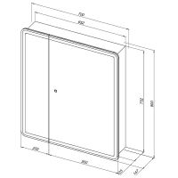 Товар: Зеркальный шкаф Aquanet Оптима 70 311861 с подсветкой Белый - фото 14 Зеркальный шкаф Aquanet Оптима 70 311861 с подсветкой Белый — фото 14, Зеркальные шкафы в ванную