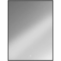 Зеркало Vincea 60 VLM-3VN600B с подсветкой Черное с сенсорным выключателем и диммером — фото 1, Зеркала в ванную комнату