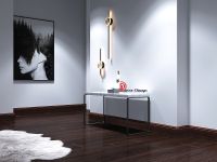 Плинтус Decor-Dizayn 701-82SH 2400x16x100 мм — фото 3, Плинтуса напольные