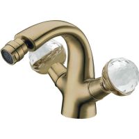 Смеситель для биде Boheme Medici Presente 316-SW круглый Бронза — фото 1, Смесители