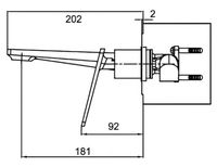 Смеситель для раковины Frap F1057-22 Черный матовый Хром — фото 2, Смесители для раковины