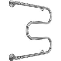 Водяной полотенцесушитель Terminus М-образный (3/4) 500х500 4620768880490 Хром, боковое подключение, G 3/4" НР — фото 1, Водяные полотенцесушители